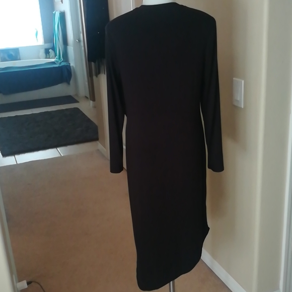 BNWT G by Giuliana xs black asymmetric dress - Picture 5 of 9